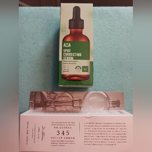 SKINCARE LOT: AOA  Spot Correcting Serum + Dr. Althea 345 Skin Cream  New